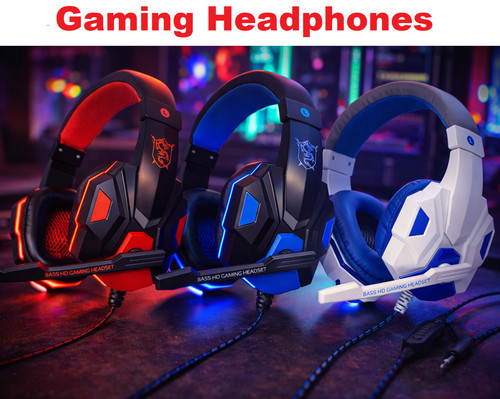 Gaming headset headphones with - gaming,
