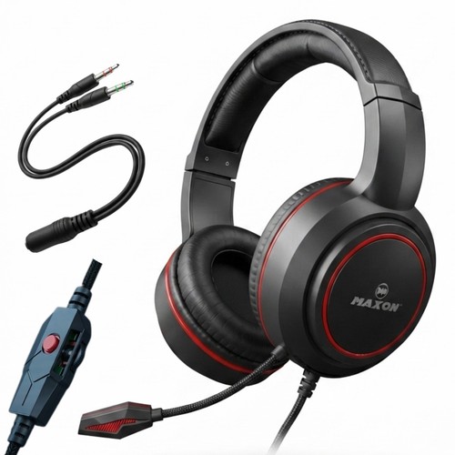 Maxon wired gaming headset - maxon, hd