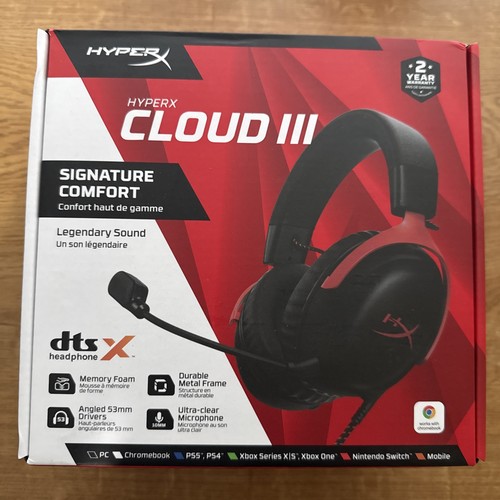 Hyperx cloud iii black red - cloud,