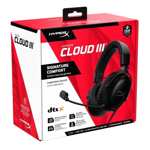 Hyperx cloud iii wired gaming - hyperx,