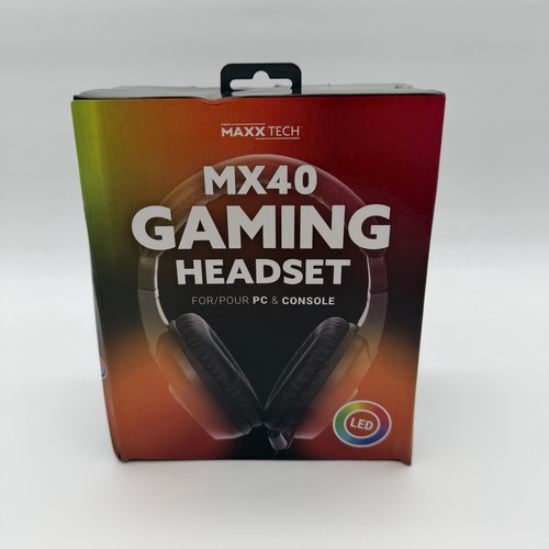 Maxx tech mx40 gaming headset - maxx,